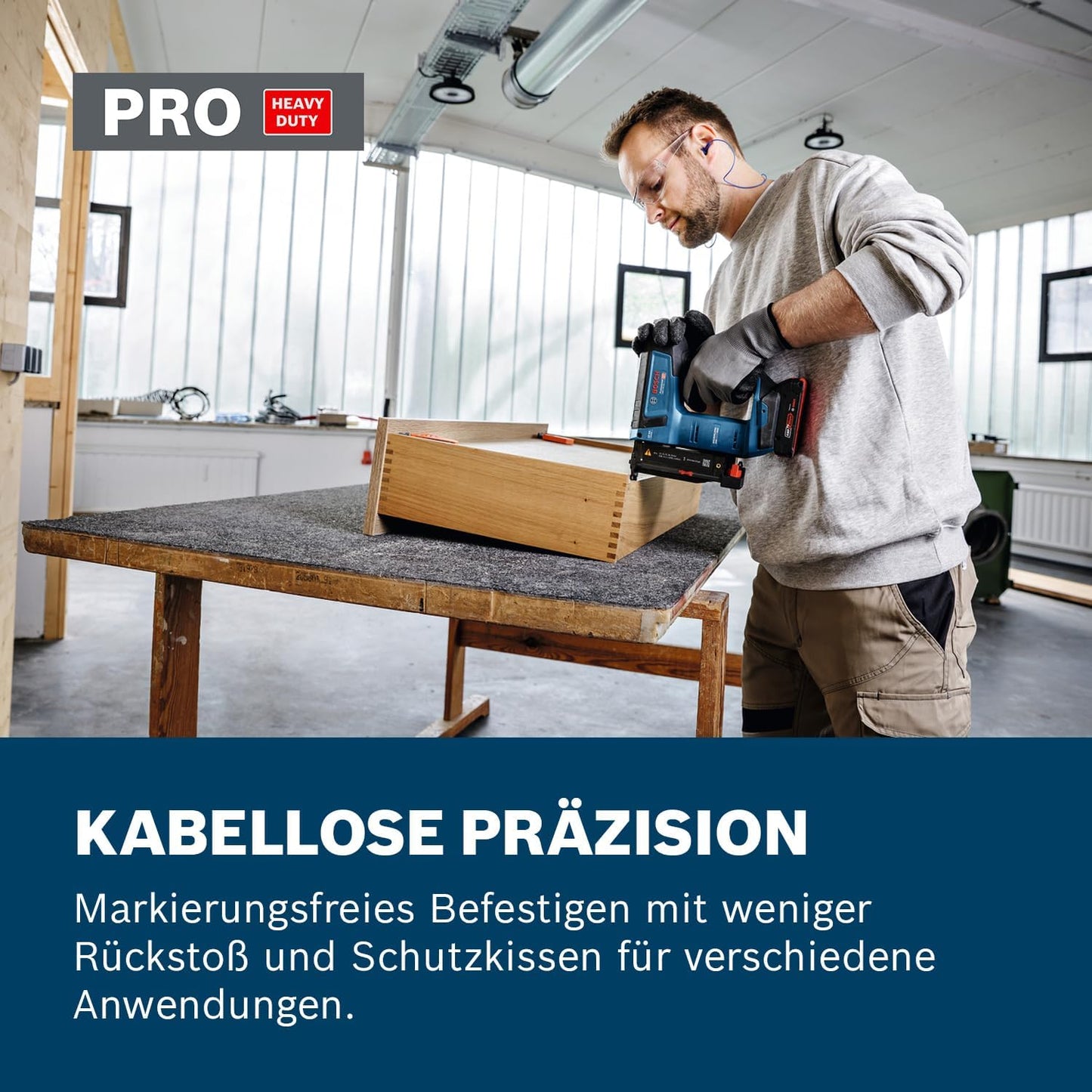 Akku-Holznagler GNH 18V-35, + L-Boxx, ohne Akku/Lader
