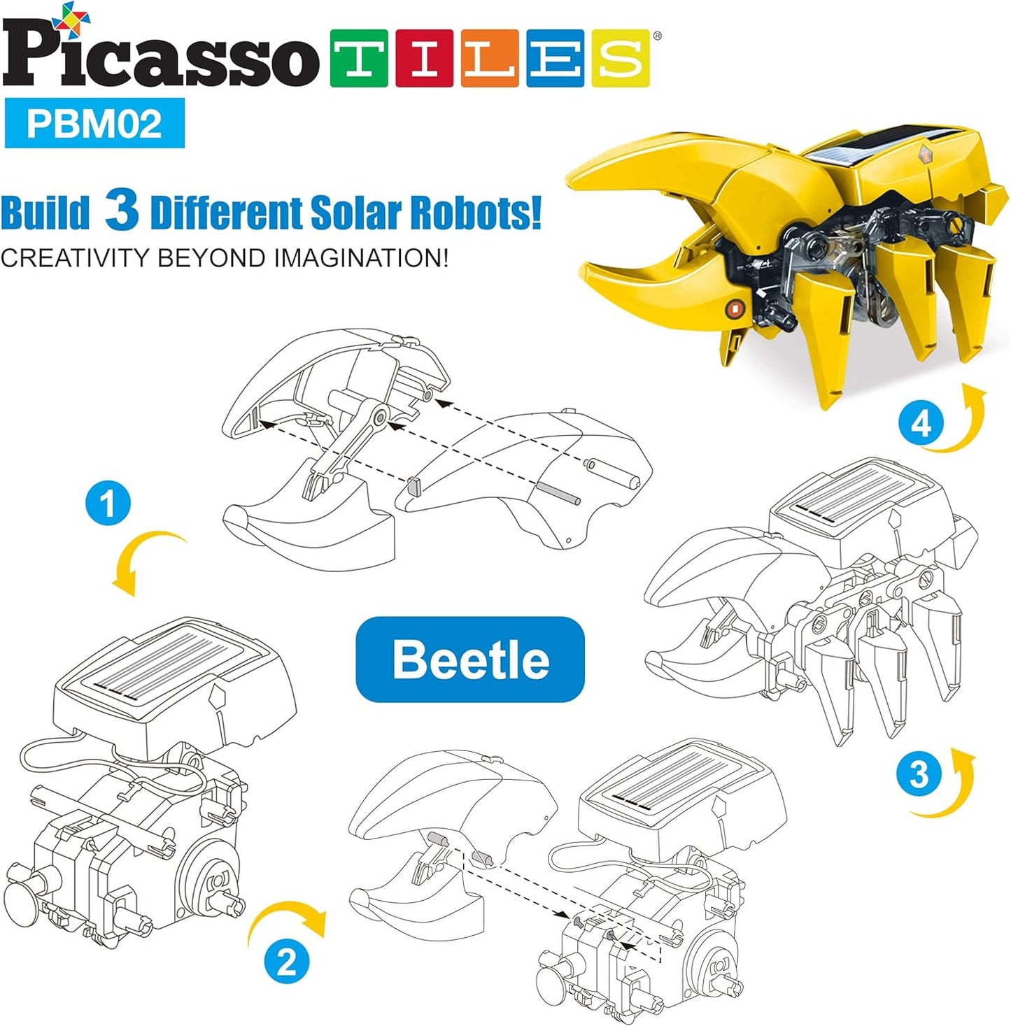 3-in-1 Solarbetriebener Dinosaurier-Roboter, Dinosaur
