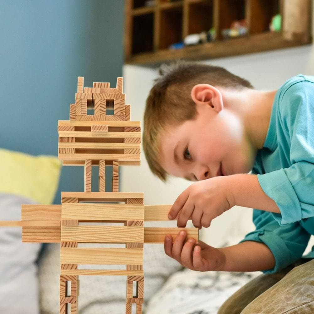 Holzbaukasten Konstruktionsspielzeug