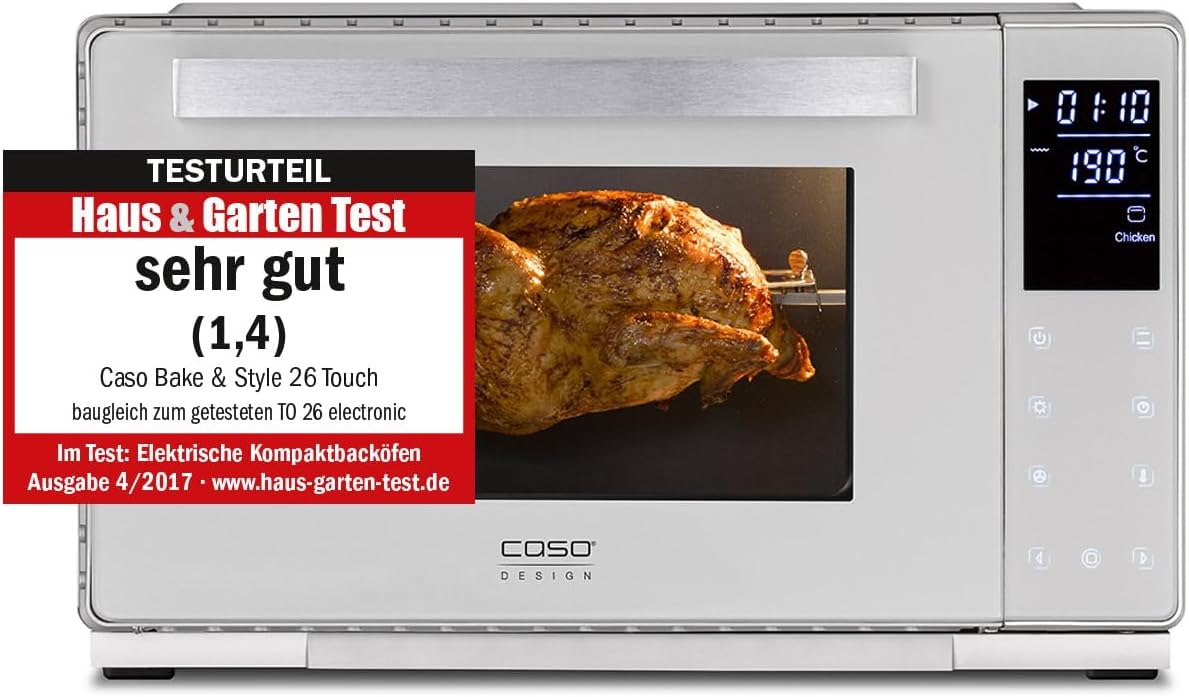 Backofen Bake & Style (inkl. Pizzastein)