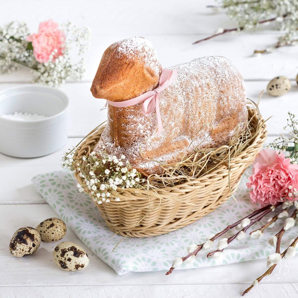 Osterlamm 3D-Kuchenform mit Antihaftbeschichtung, Lamm