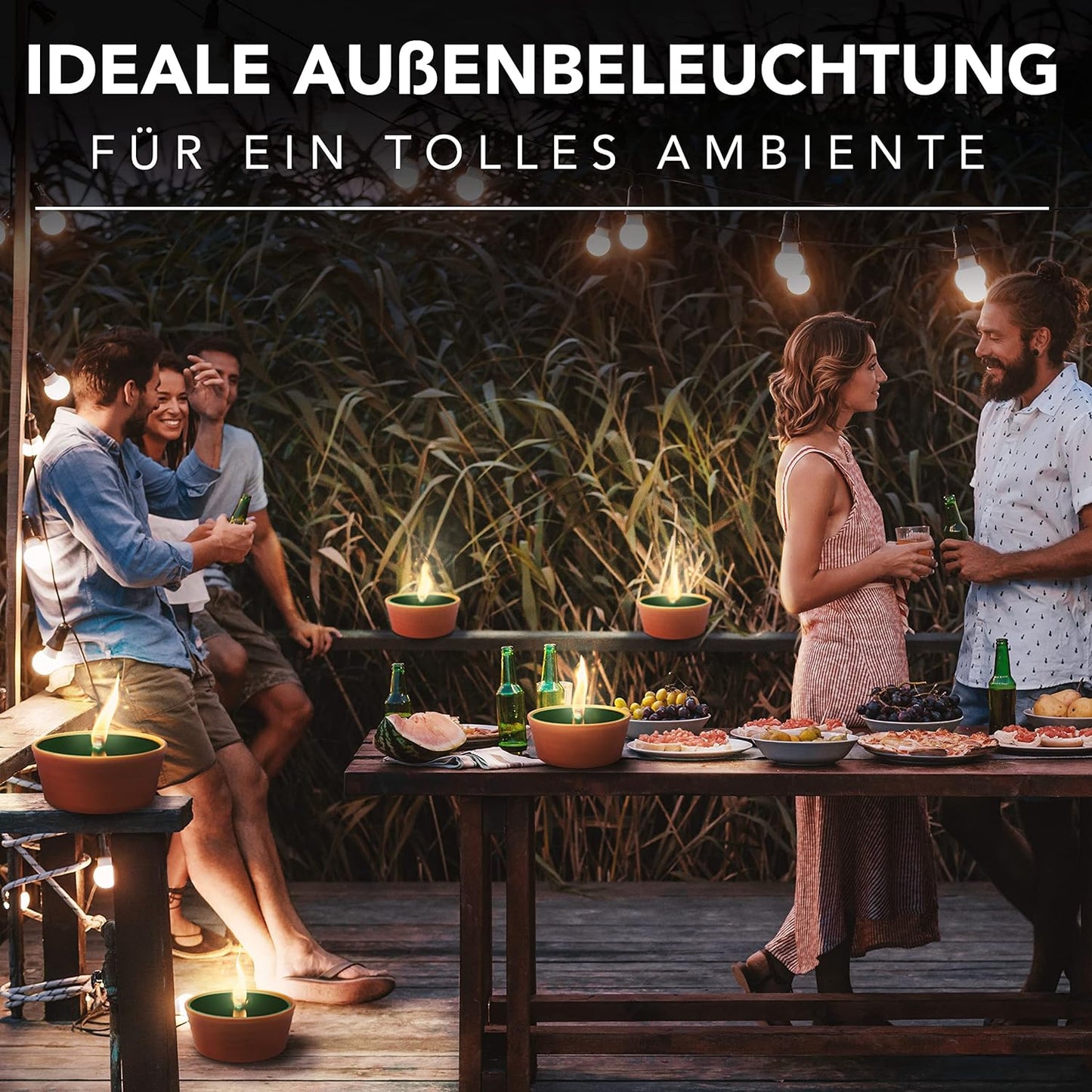 Flammschale, 1x XXL Terrakotta