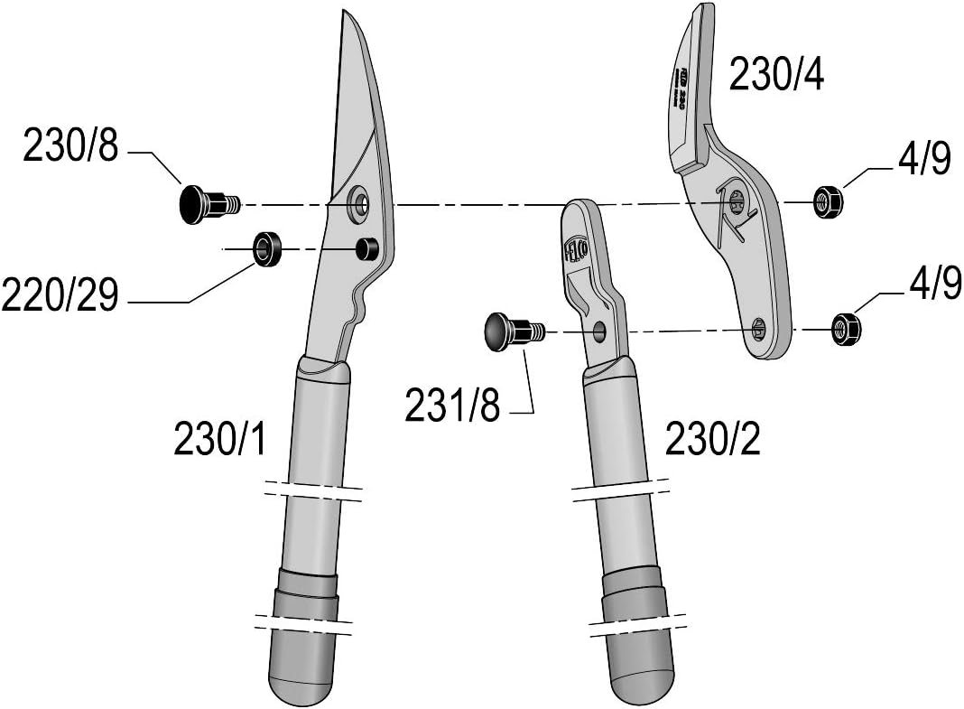 Zweihand Baumschere, Traditionell