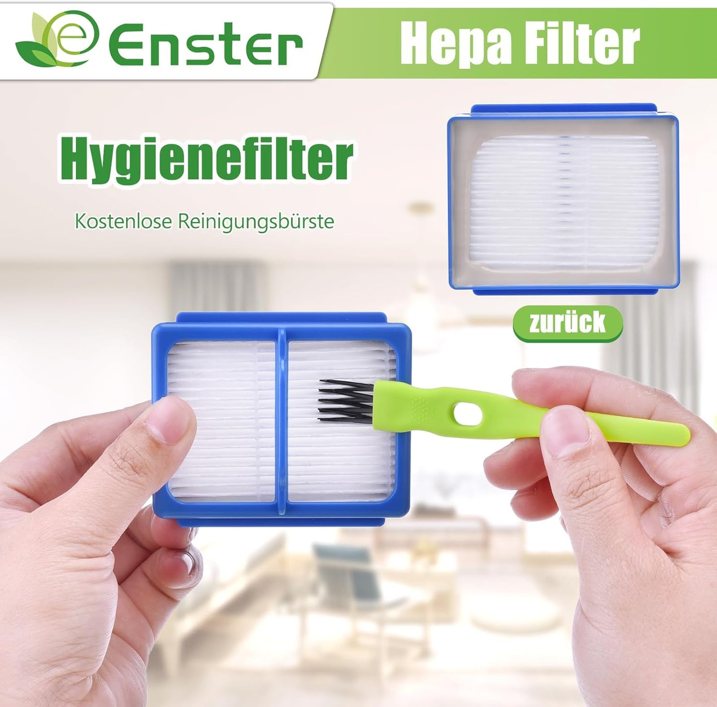 Filterset für AEG QX9 Staubsauger, QX9-4P