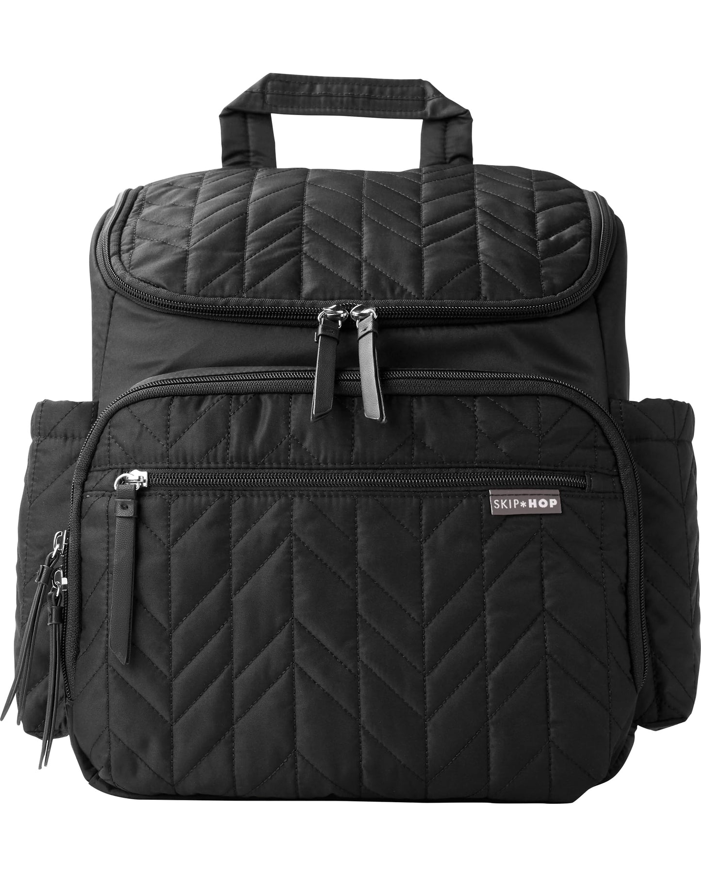 Forma Wickelrucksack mit Wickelunterlage, Schwarz