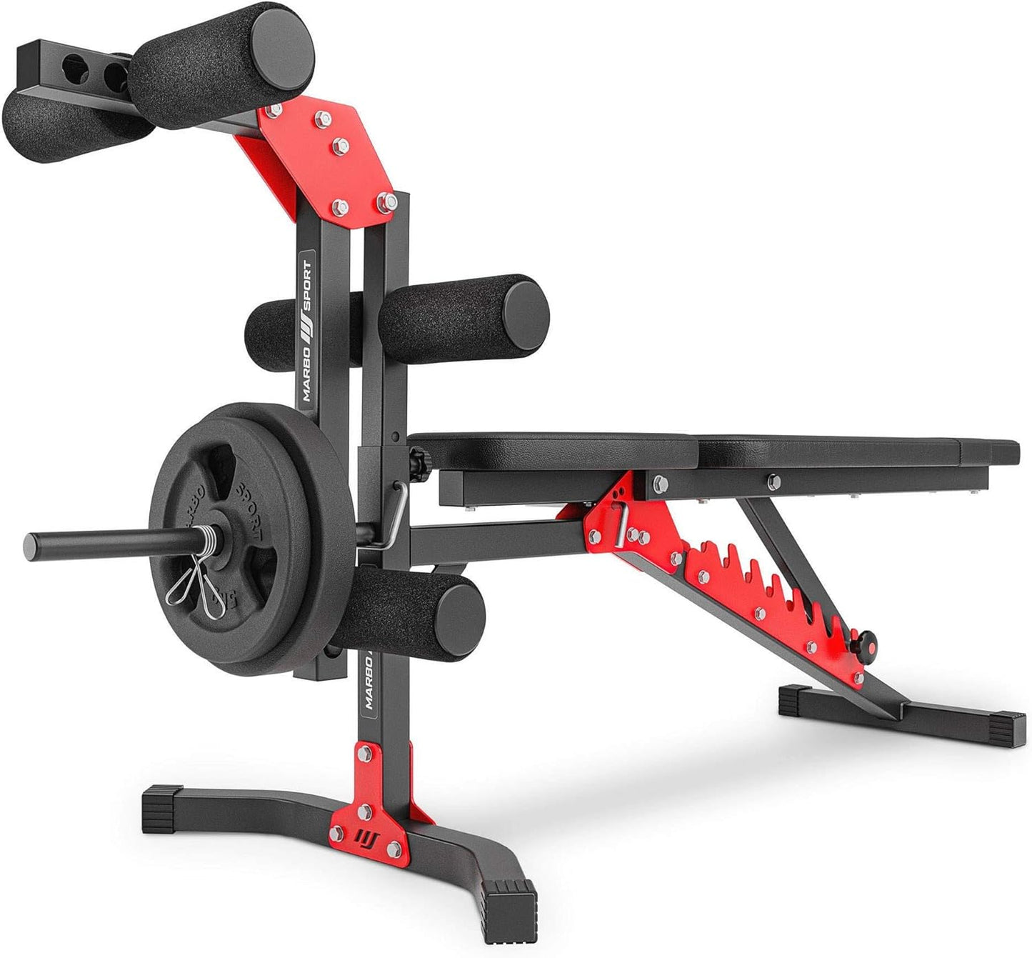 Beintrainer MH-A102 2.0 für die Home Linie Hantelbank, Schwarz