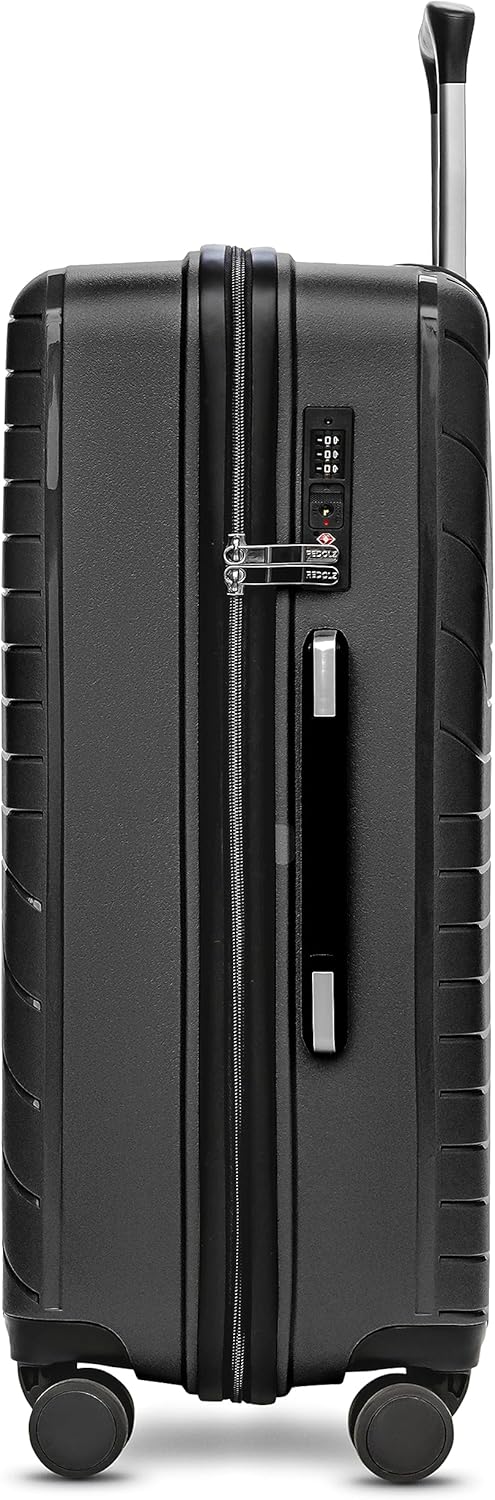 3-teiliges Hartschalen Kofferset Essentials 05, Schwarz Kofferset (3-teilig)