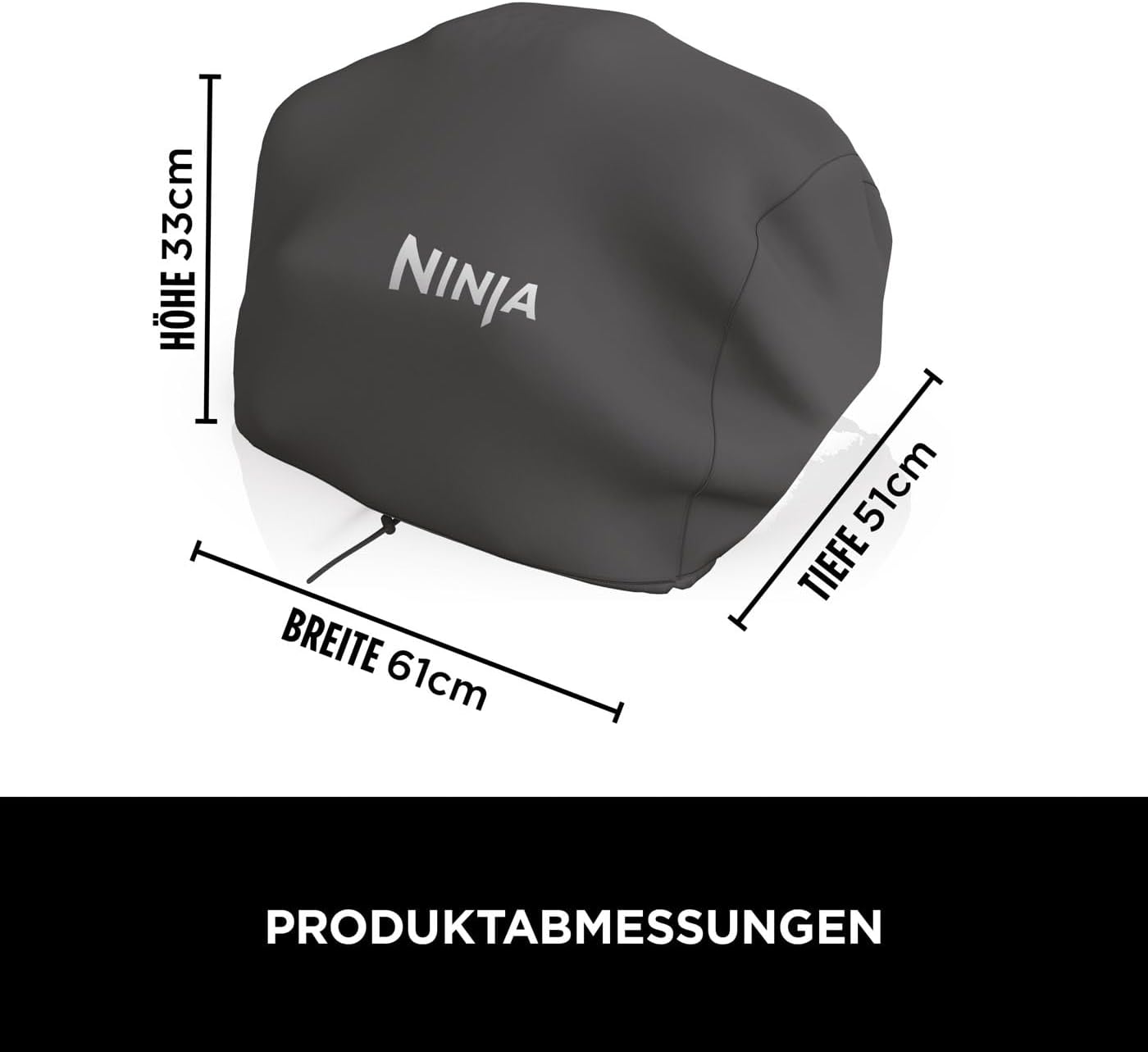 Grillabdeckung, Ninja Woodfire Elektrischer Outdoor Ofen, Grilldeckel