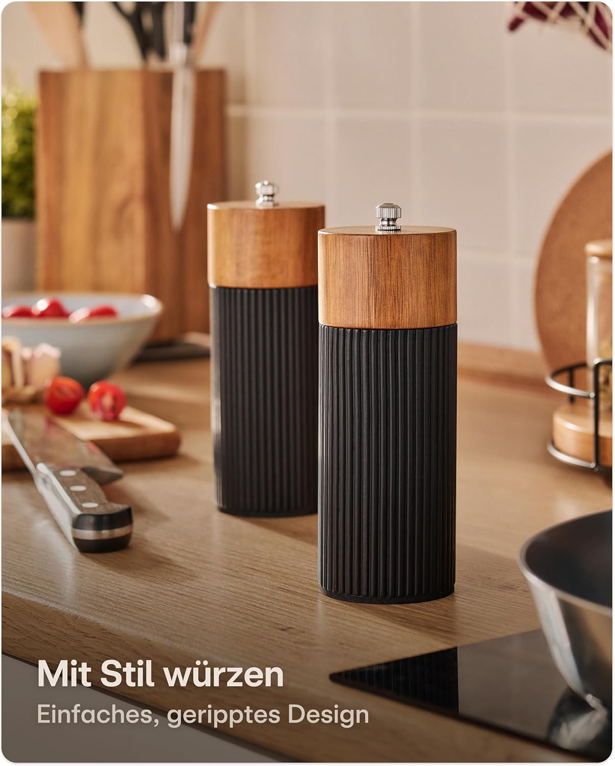 Salz- und Pfeffermühlen-Set, Klein