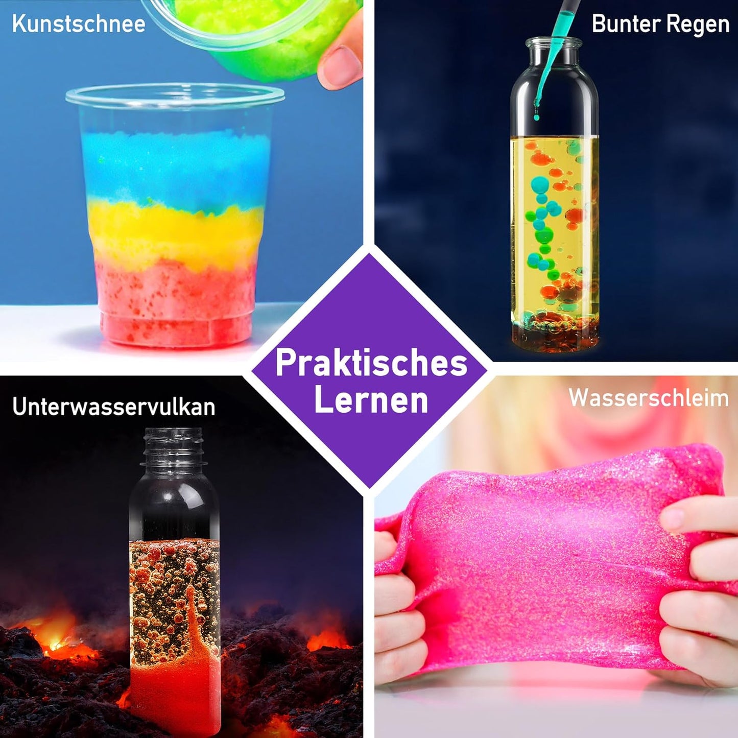 Experimentierkasten für Kinder, 105+ Experimente