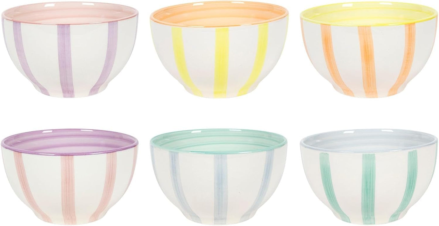 6-teiliges Schüssel-Set, 6 Schalen ø 14cm