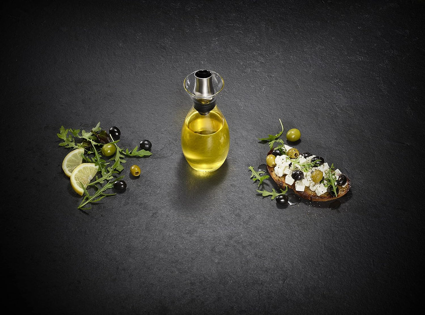 Essig- und Ölflasche, Essig und Ölflasche