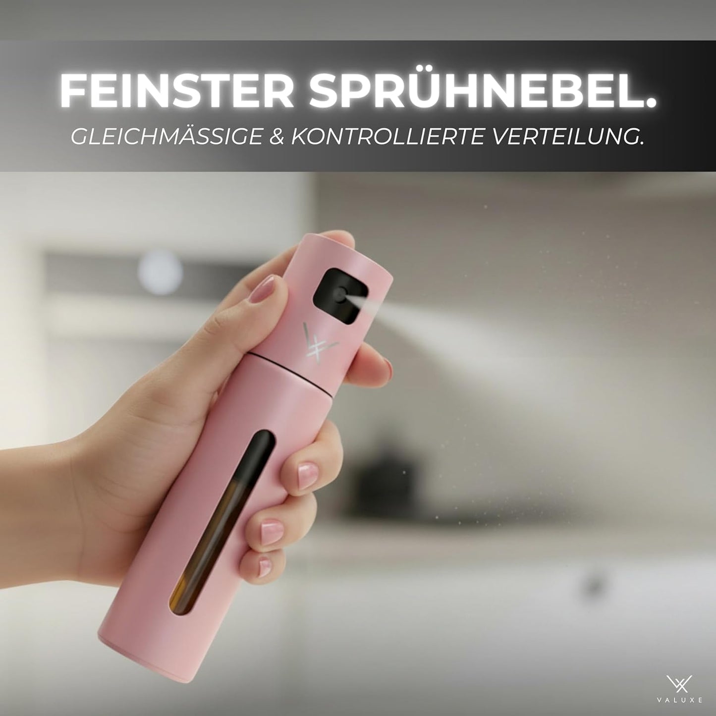 Ölsprüher für Speiseöl & Essig, Coral Rose