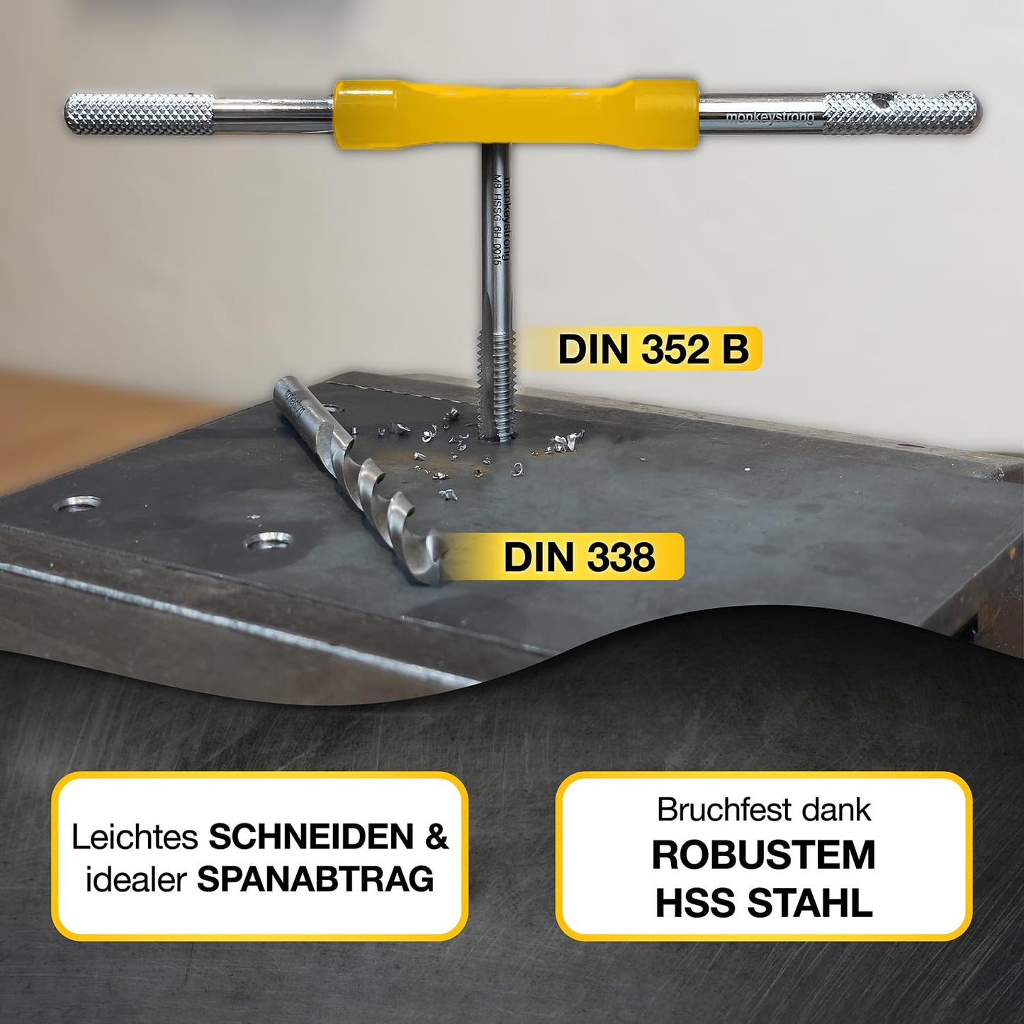 Gewindeschneider-Set, Einfachgewindeschneider