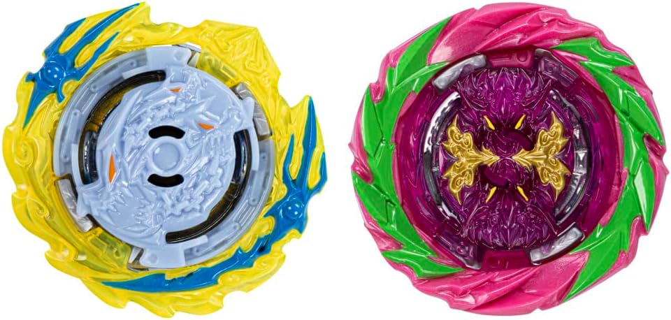 QuadStrike Beyblade Kreisel-Doppelpack (Bazilisk & Kerbeus), Stolz Bazilisk B8 und Hydra Kerbeus K8