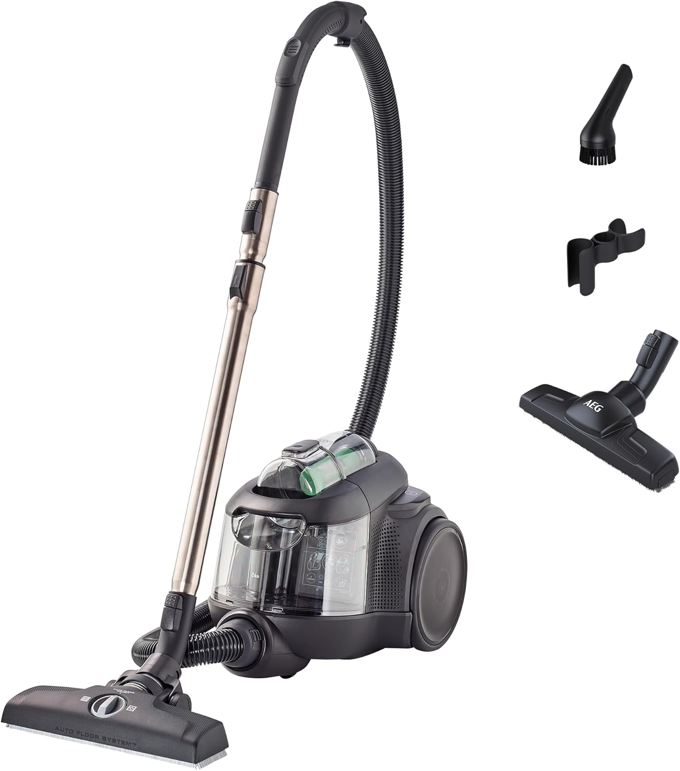 Clean 6000 Öko AL61C2ÖKO Staubsauger, mit Hartbodendüse und 3in1 Multifunktionsdüse