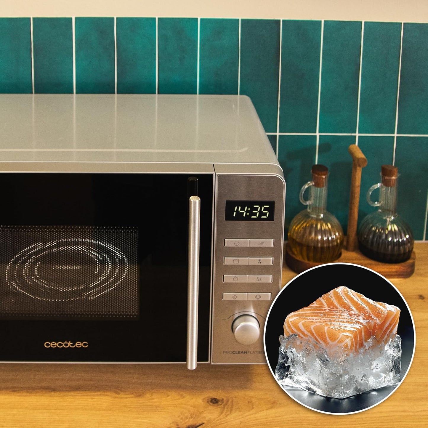 Microonde Proclean 5010, Edelstahl Digital