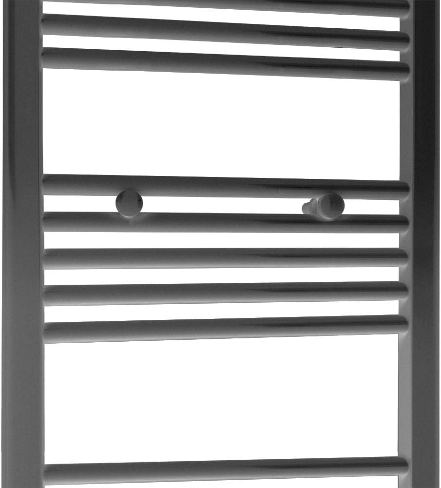 Badheizkörper mit Handtuchhalter (500 x 1150 mm), 500 x 1150 mm Anthrazit