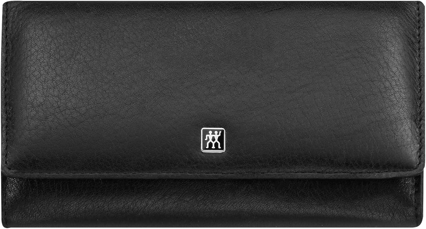 5-teiliges Maniküreset im Druckknopf-Etui, Schwarz
