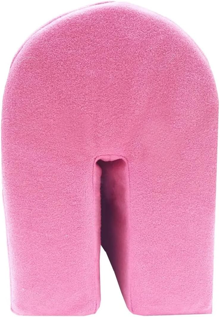 Bettkantenschutz für Kinderbetten, Rosa Mikrofaser 50cm