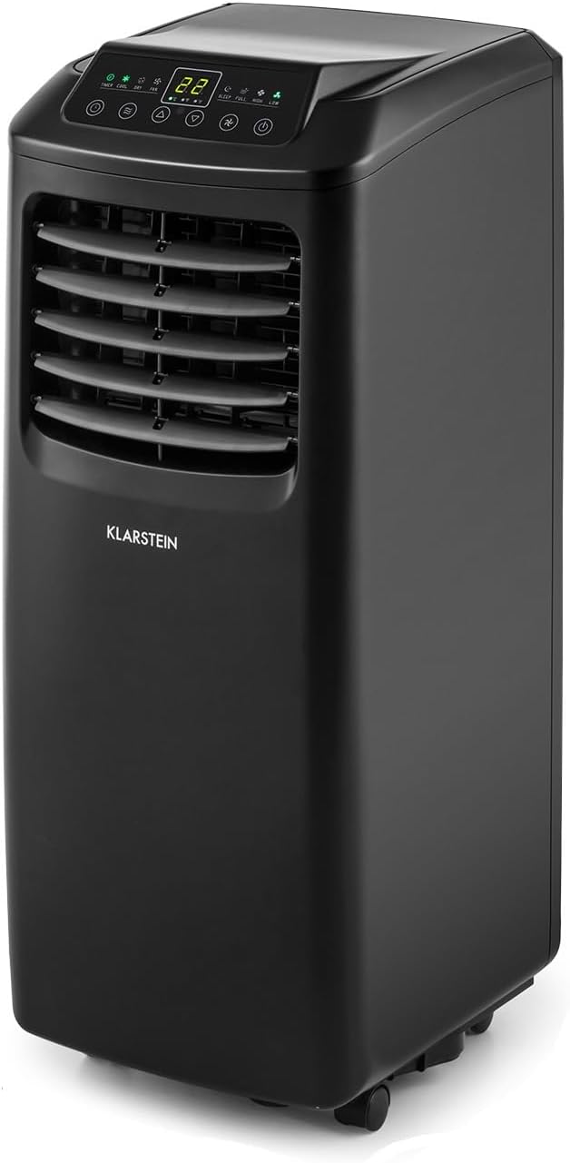 4-in-1 Mobile Klimaanlage mit App-Steuerung, Schwarz Smart - 9000BTU