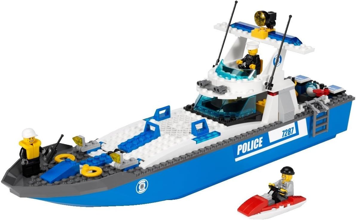 City 7287 Polizeiboot-Spielset