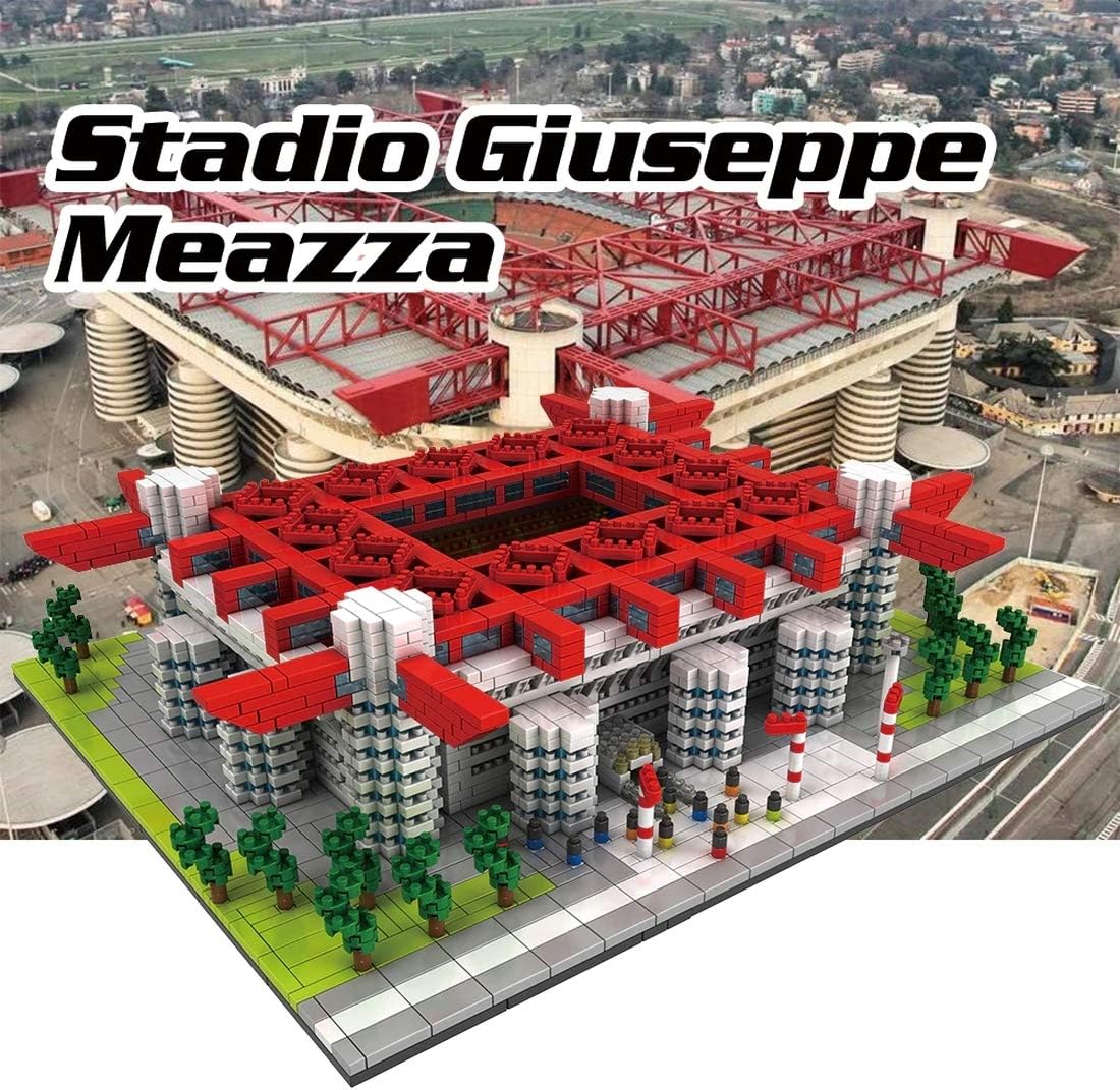 Nanoblock Modellbausatz San Siro Stadion, Giuseppe Meazza