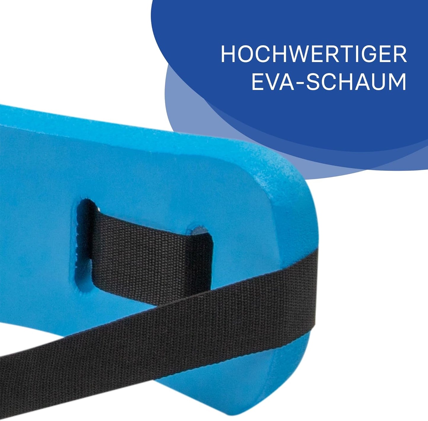 Verstellbarer Schwimmgürtel für Aquafitness und Gymnastik, Blau
