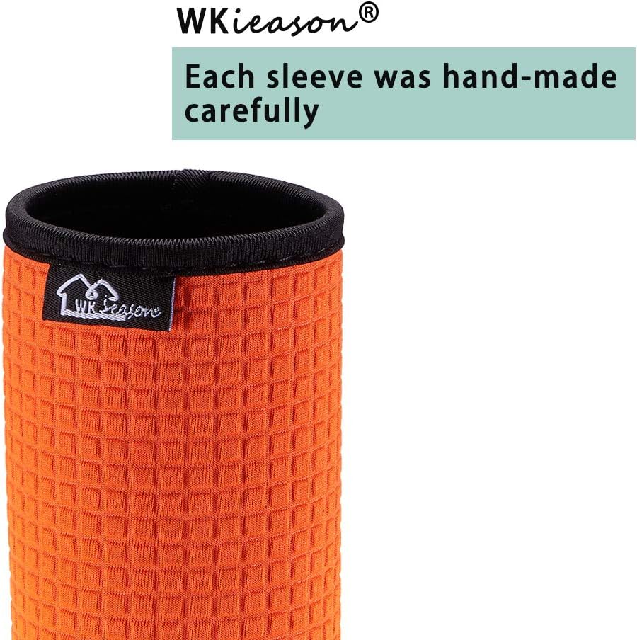 Slim Can Cooler Set, Green/Orange/Grey/Light Blue 12OZ slim