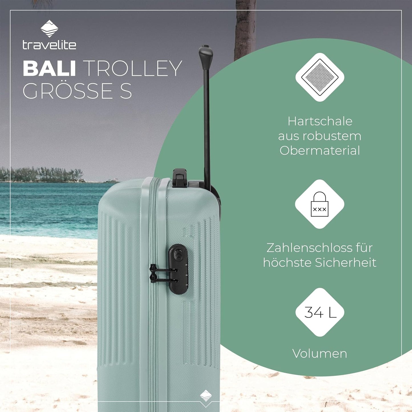 Handgepäck-Koffer, Mint Trolley Handgepäck (55 cm)