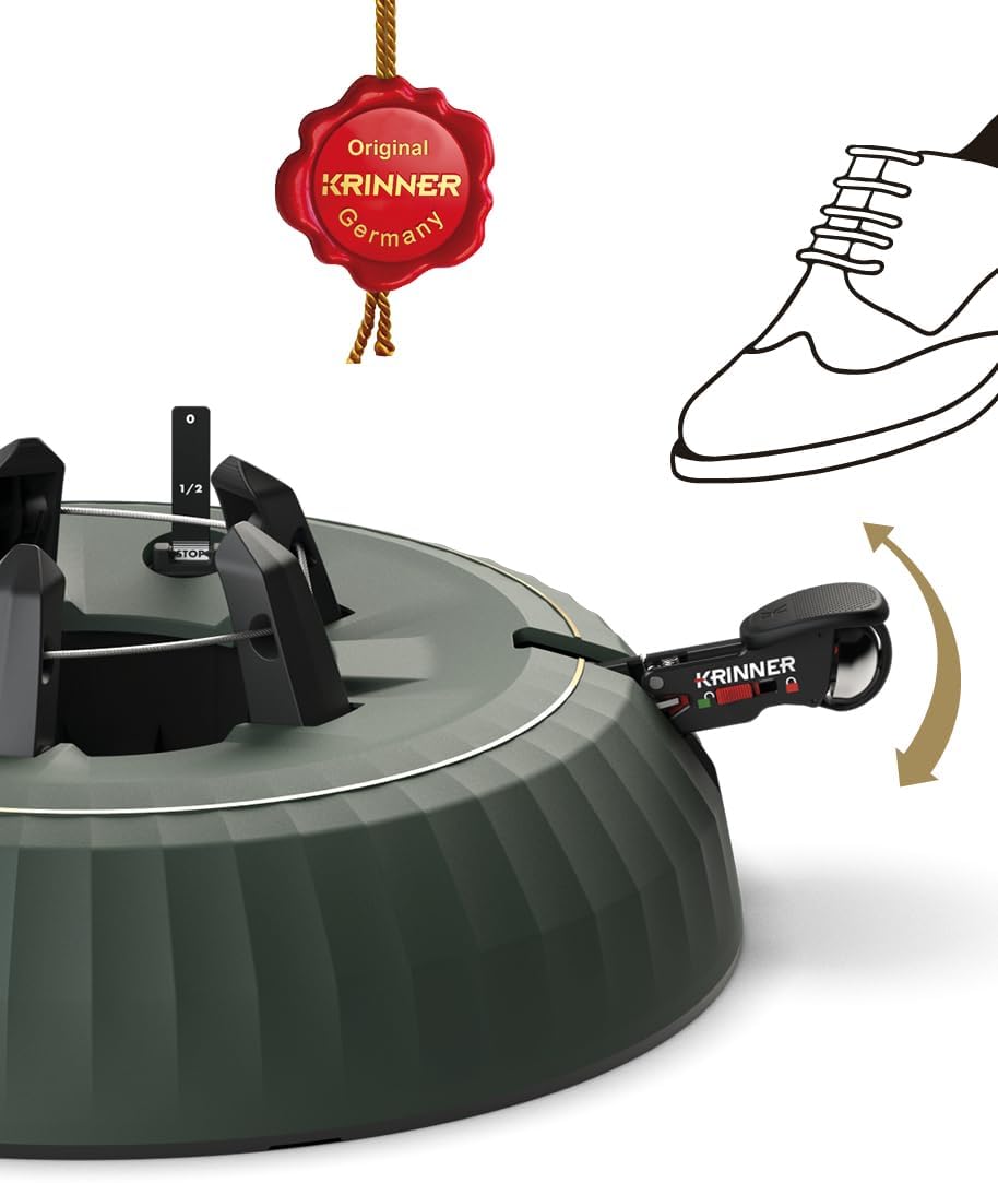 X-Series Deluxe Christbaumständer mit Fusspedal