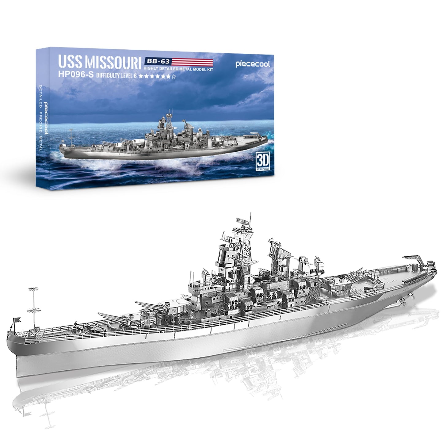 3D Modell Schlachtschiff Missouri, Schlachtschiff Missouri