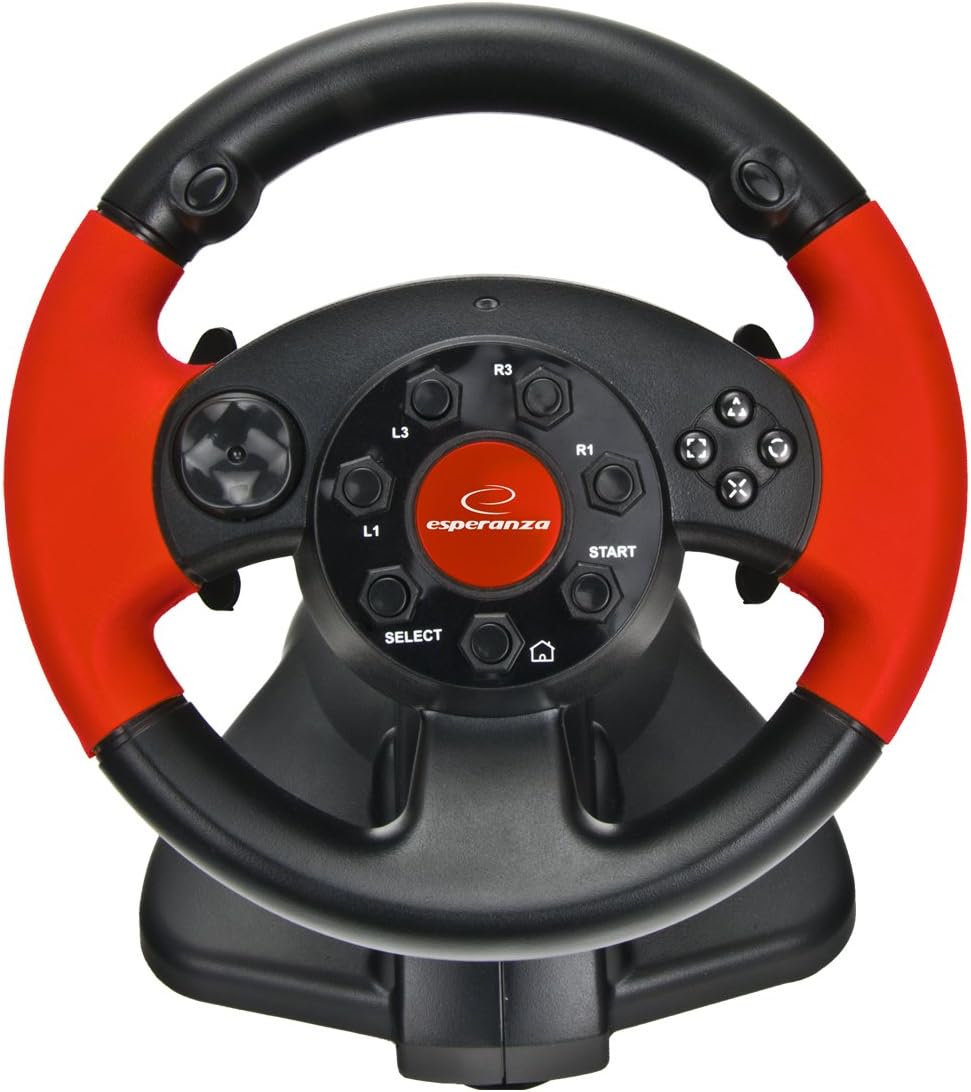 Gaming Lenkrad EG103, PS2/PS3/PC Single