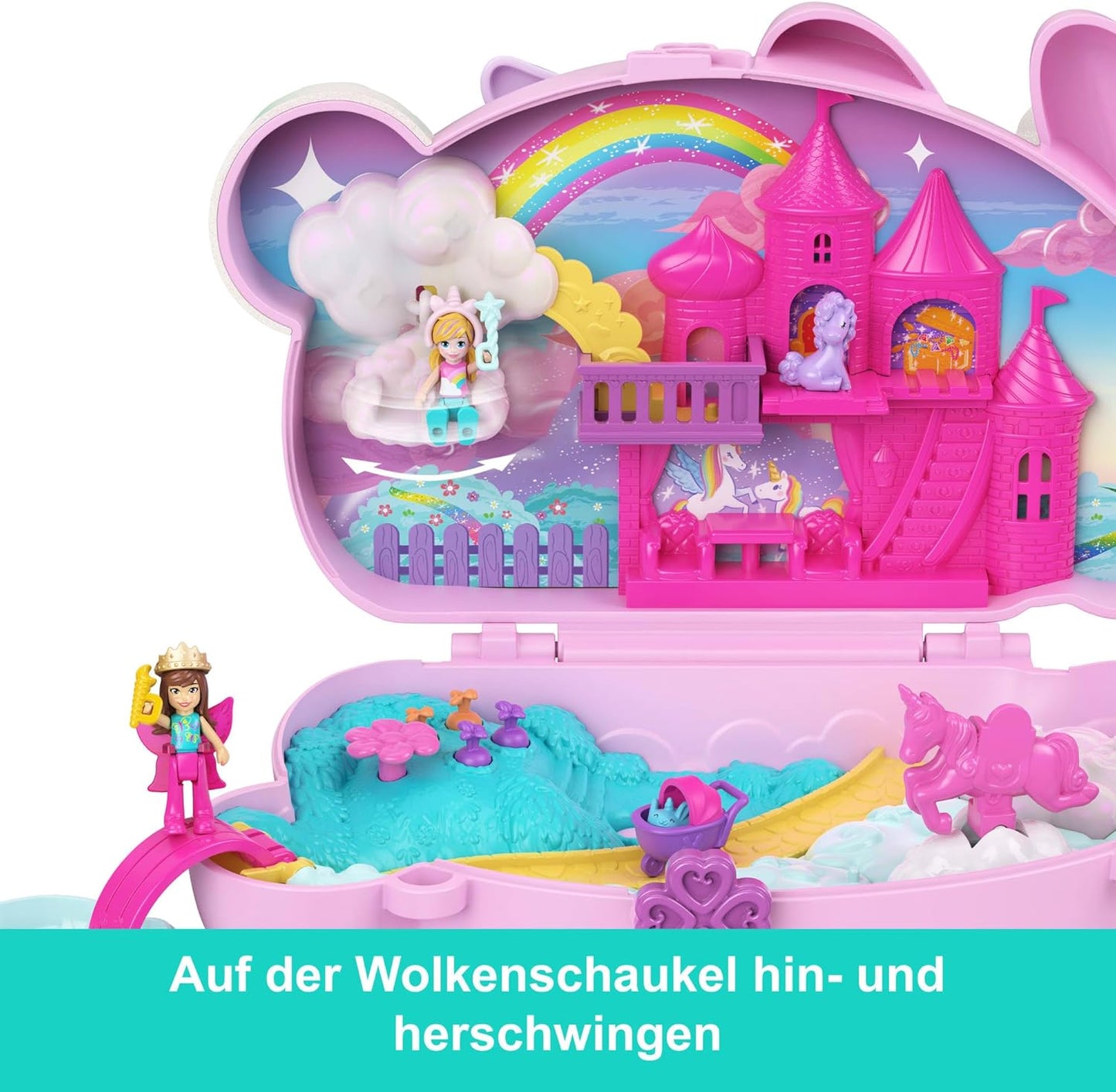 Baby und Häschenmama Schatulle JFT88, Rosa