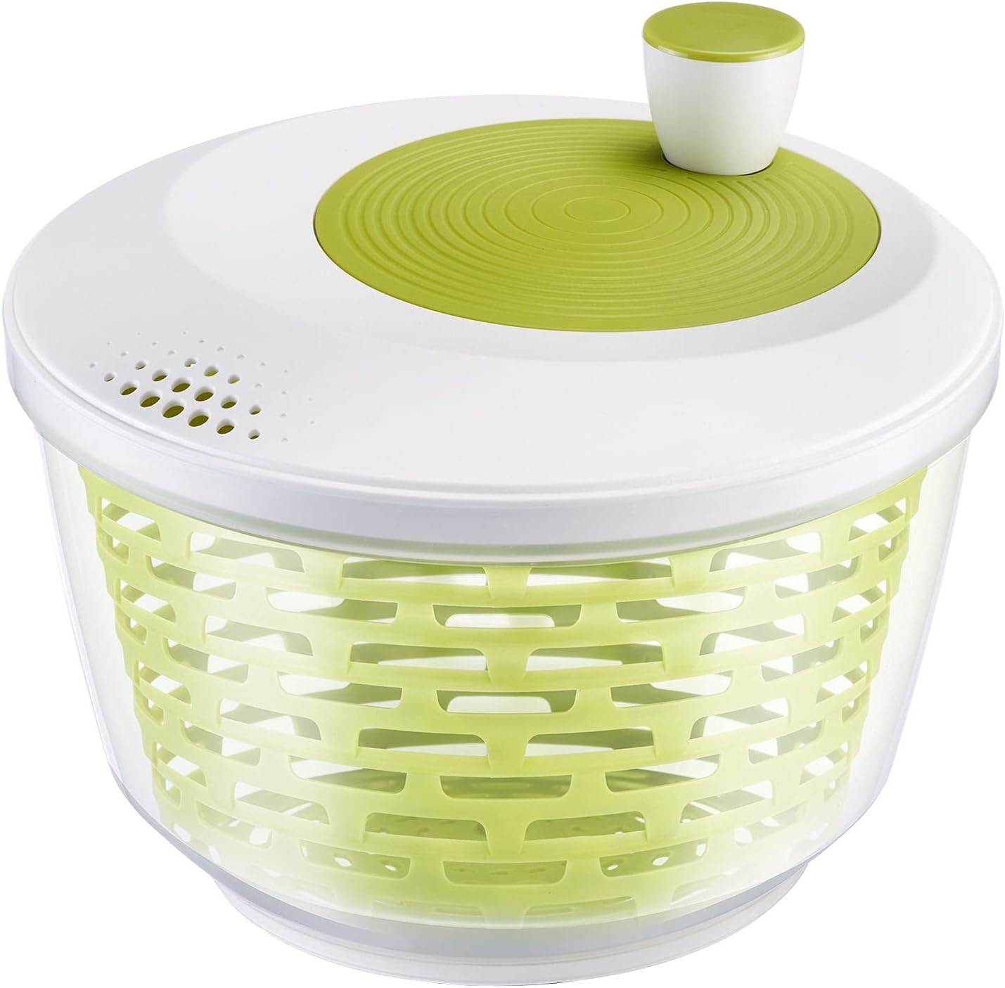4-teiliges Salat-Set mit Schleuder und Dressingshaker