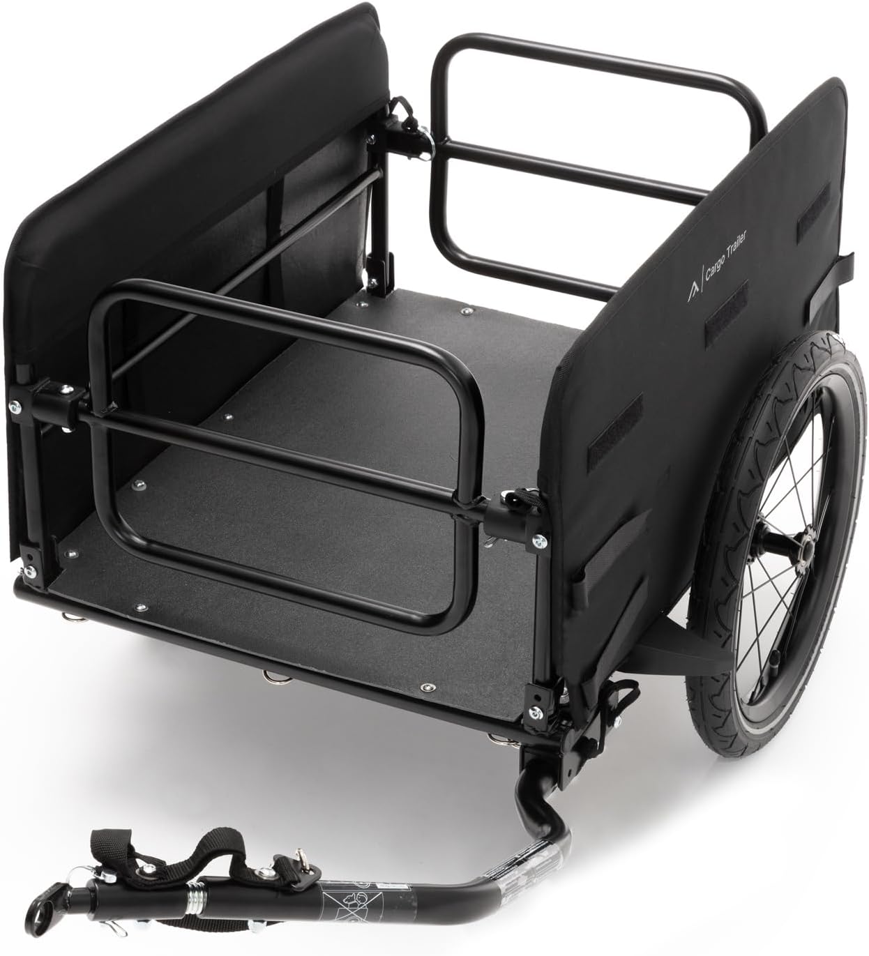 Cargo Trailer Fahrradanhänger, Schwarz