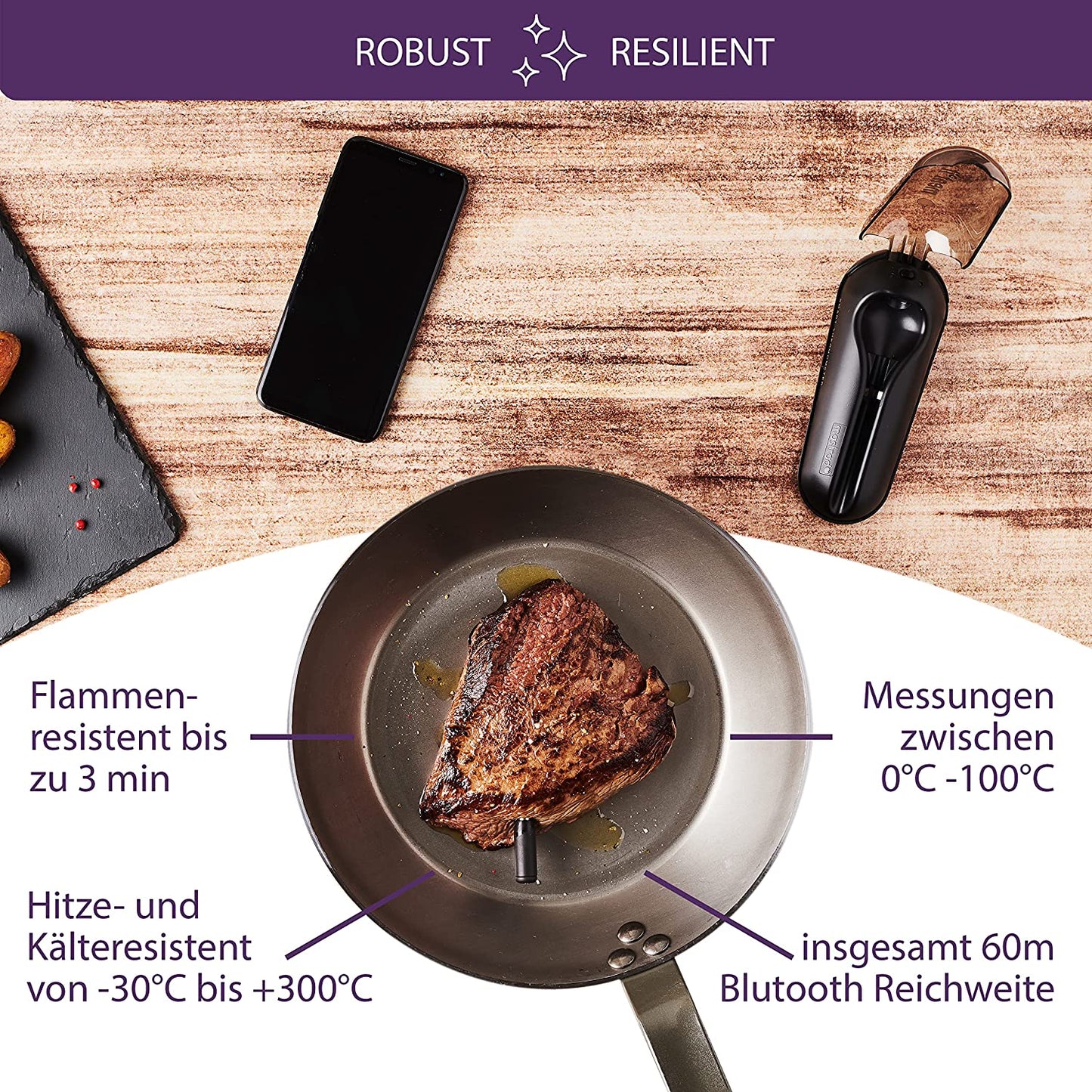 Meat it Plus, Thermometer, Meat° it +
