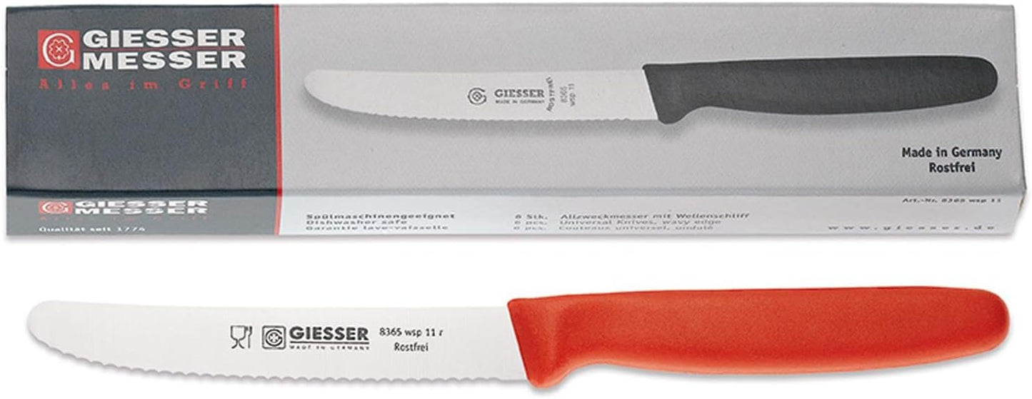 Tomatenmesser-Set, Rot