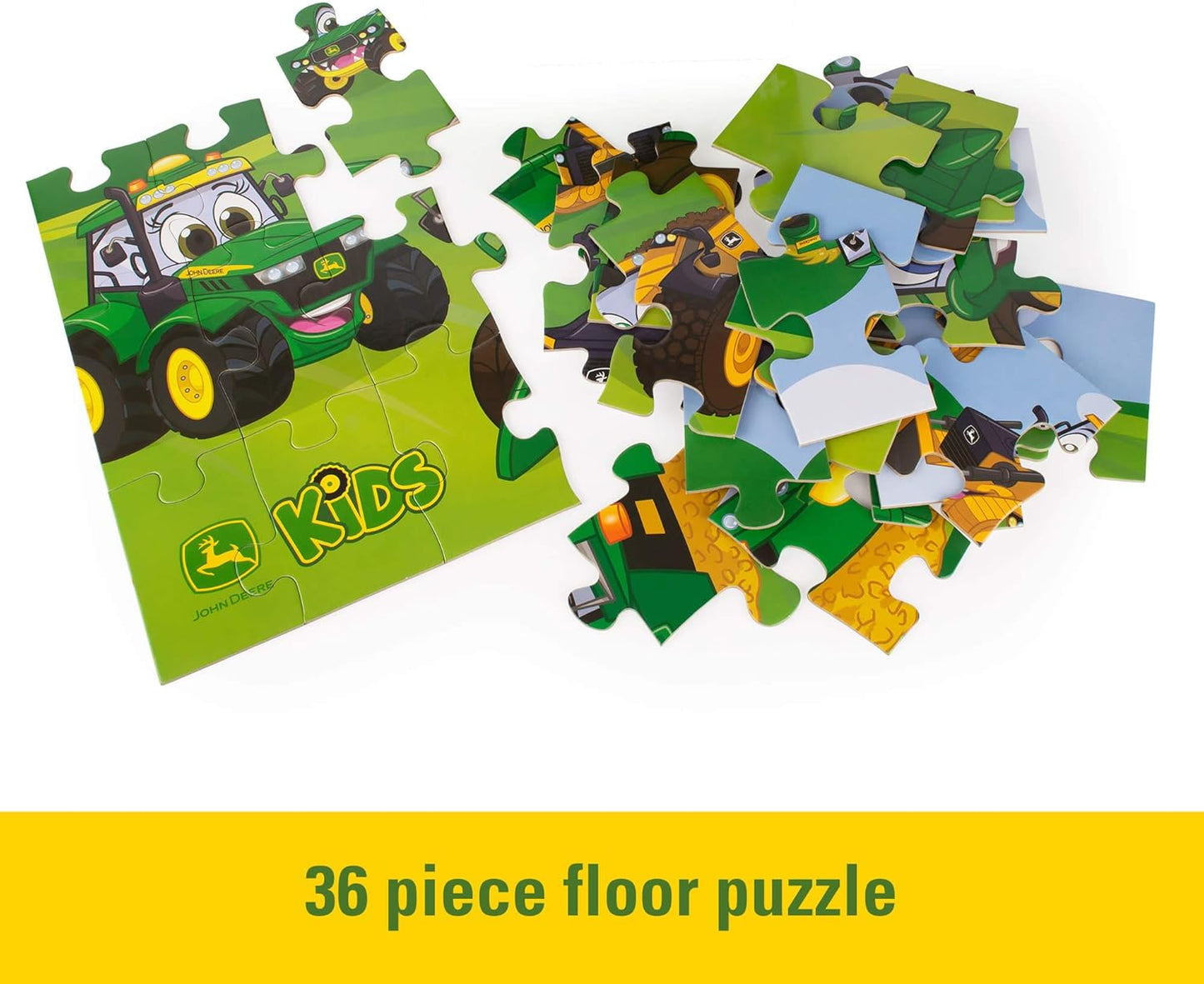 47281 Bodenpuzzle Bauernhofmaschinen, Bodenspiel