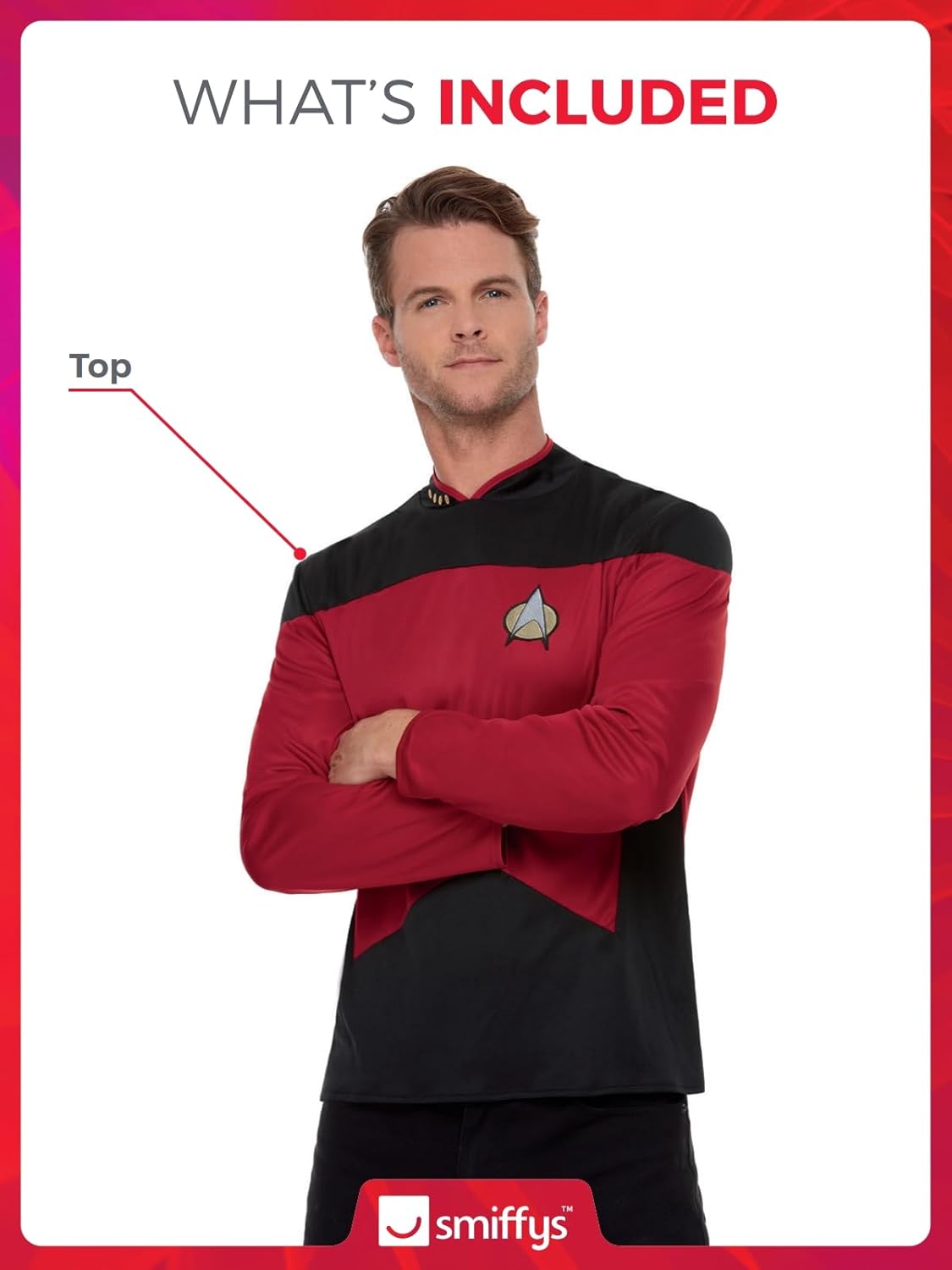 Star Trek - Das Nächste Jahrhundert: Kommandouniform, Small (Chest 34-36)