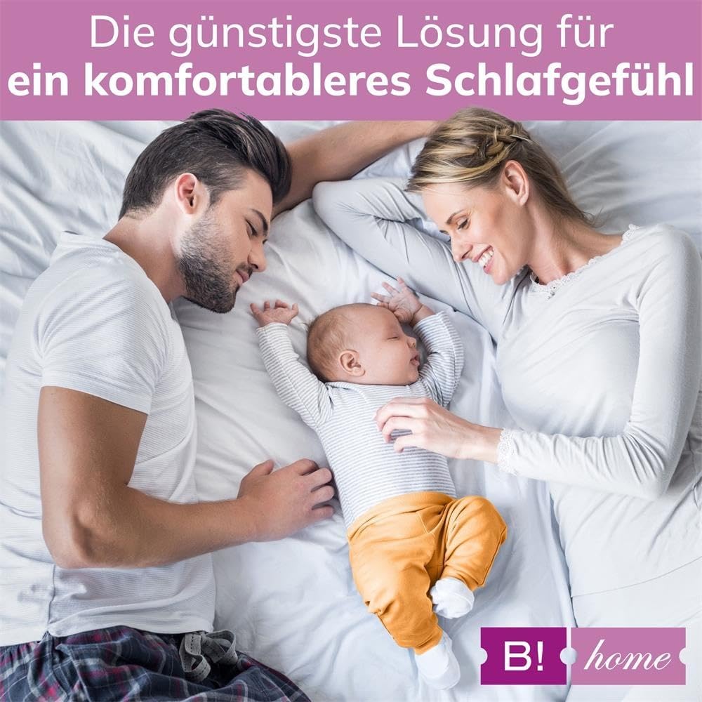 Matratzentopper, 90 x 200 cm, 90x200x4 cm Memory-Schaum