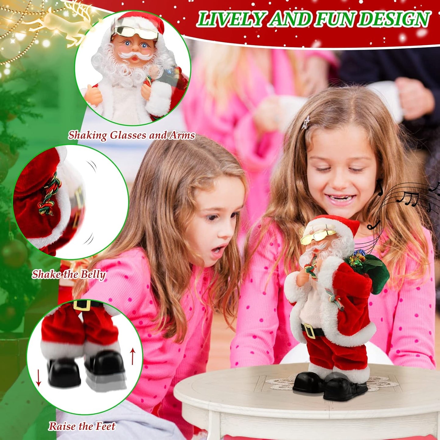 Elektrischer Weihnachtsmann