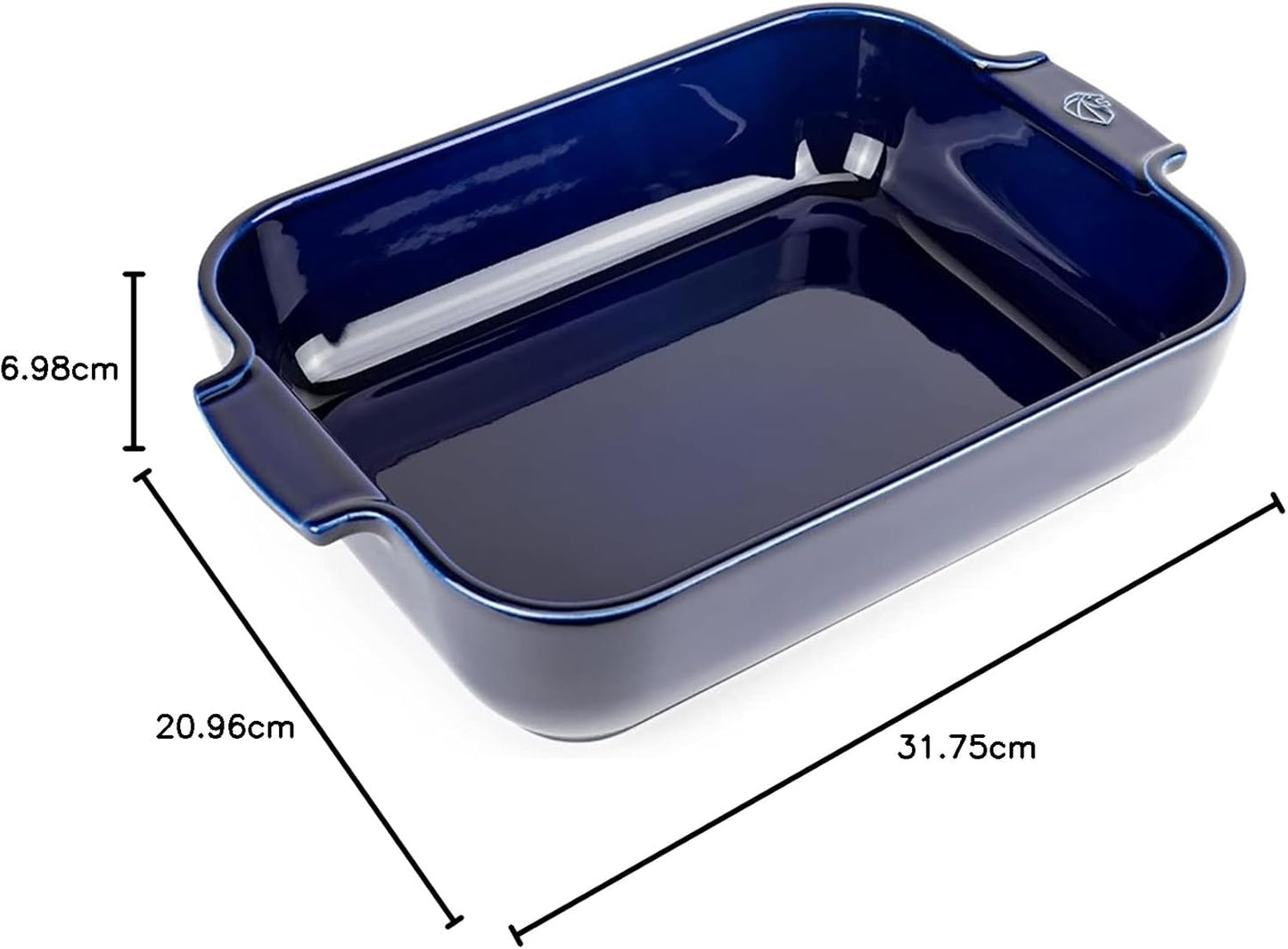 Appolia Auflaufform, 32cm, Blau 32cm