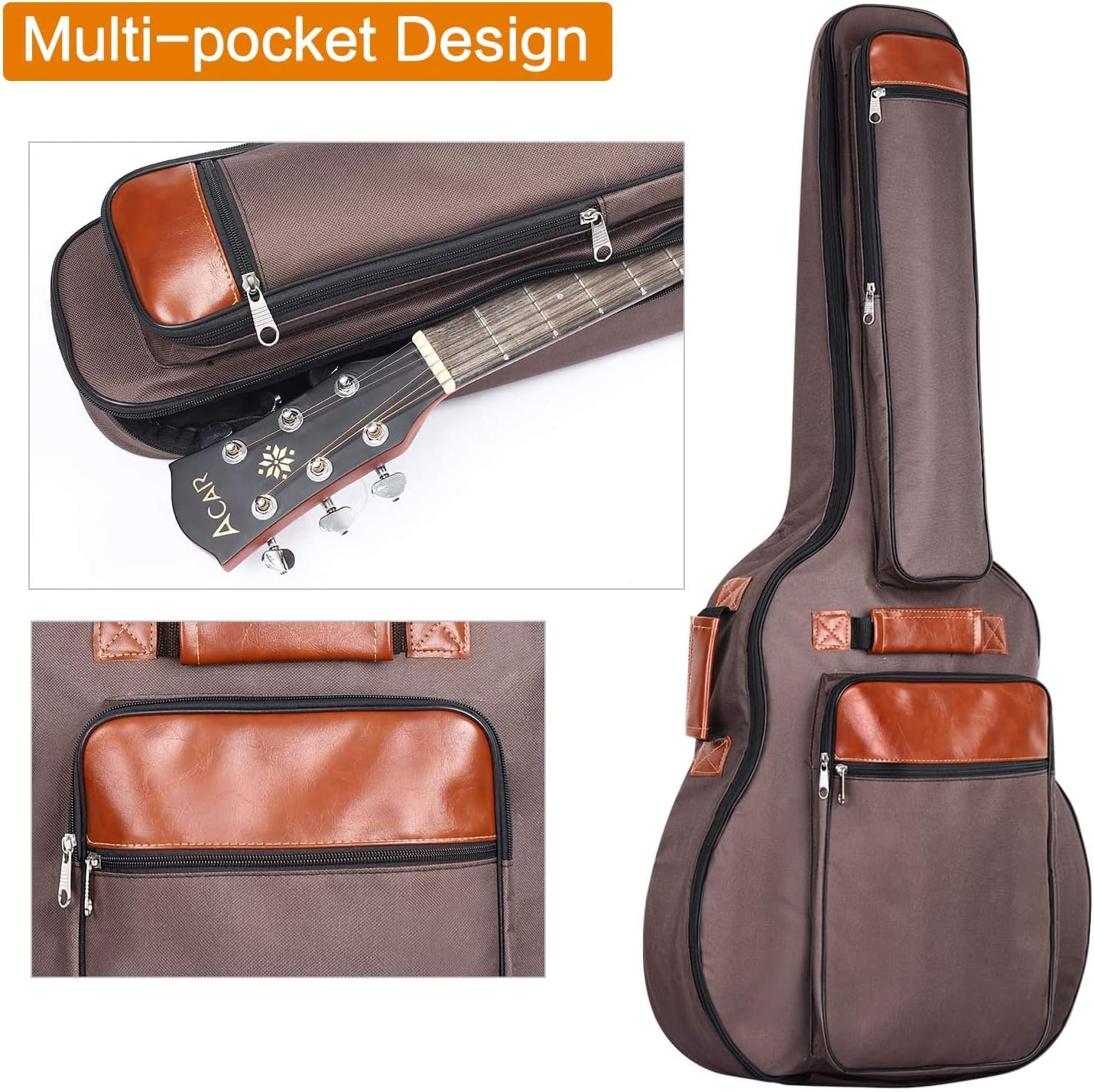 Gitarrentasche für Akustikgitarren 40-42 Zoll
