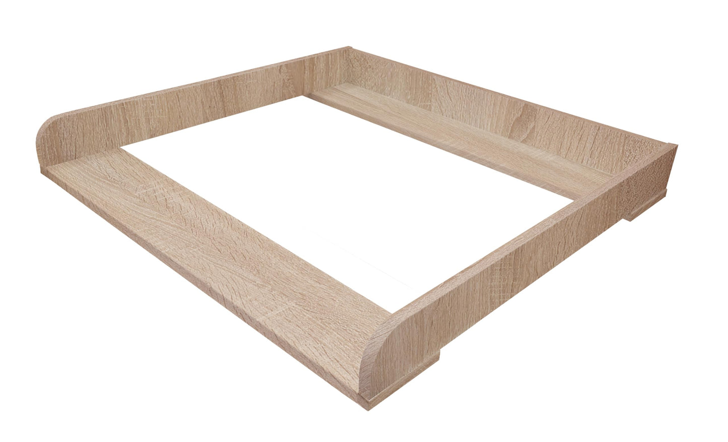 Wickelaufsatz für Ikea Kommoden (MALM, HEMNES, NORDLI), Eiche