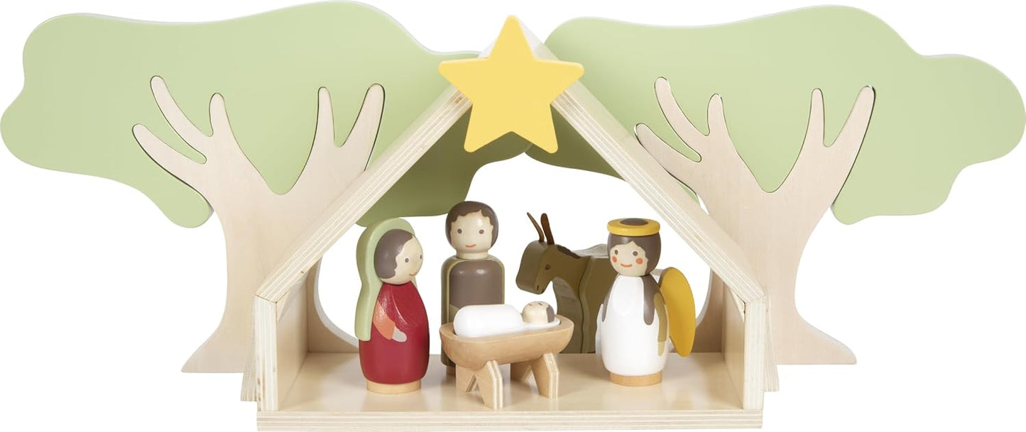 18-teiliges Spielset Weihnachtskrippe, Weihnachtskrippe