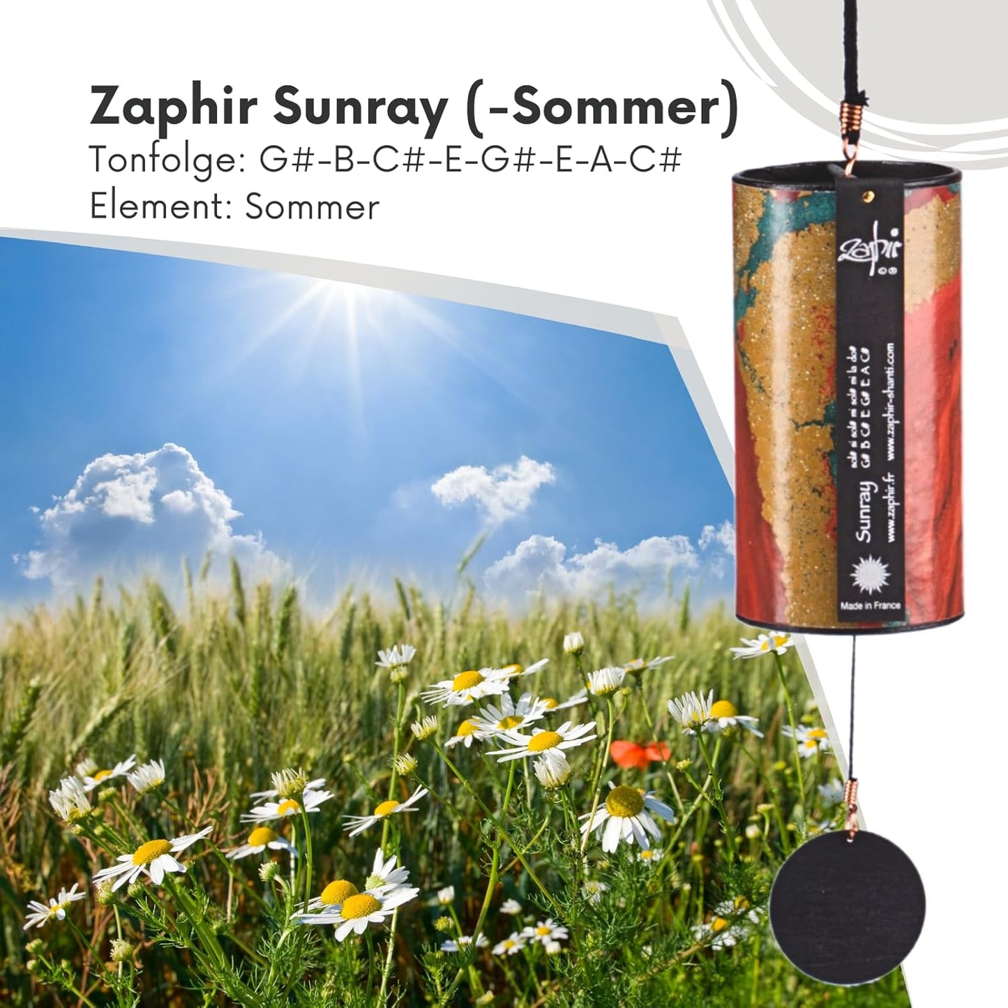 Zaphir Klangspiel Shanti, Sunray | Rot