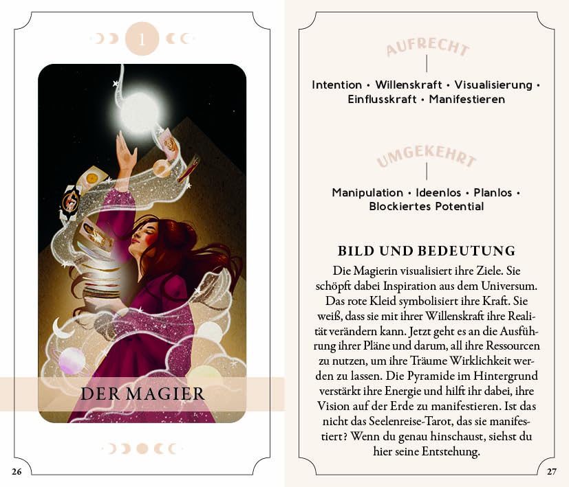 Tarot-Kartenset: Seelenreise Tarot, Taschenbuch