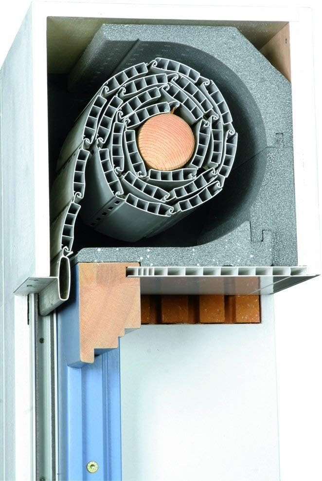 Rollladenkasten-Isolierung ROKA-ASS, 3-teilig, 28 mm, Verschlussdeckel 175 mm