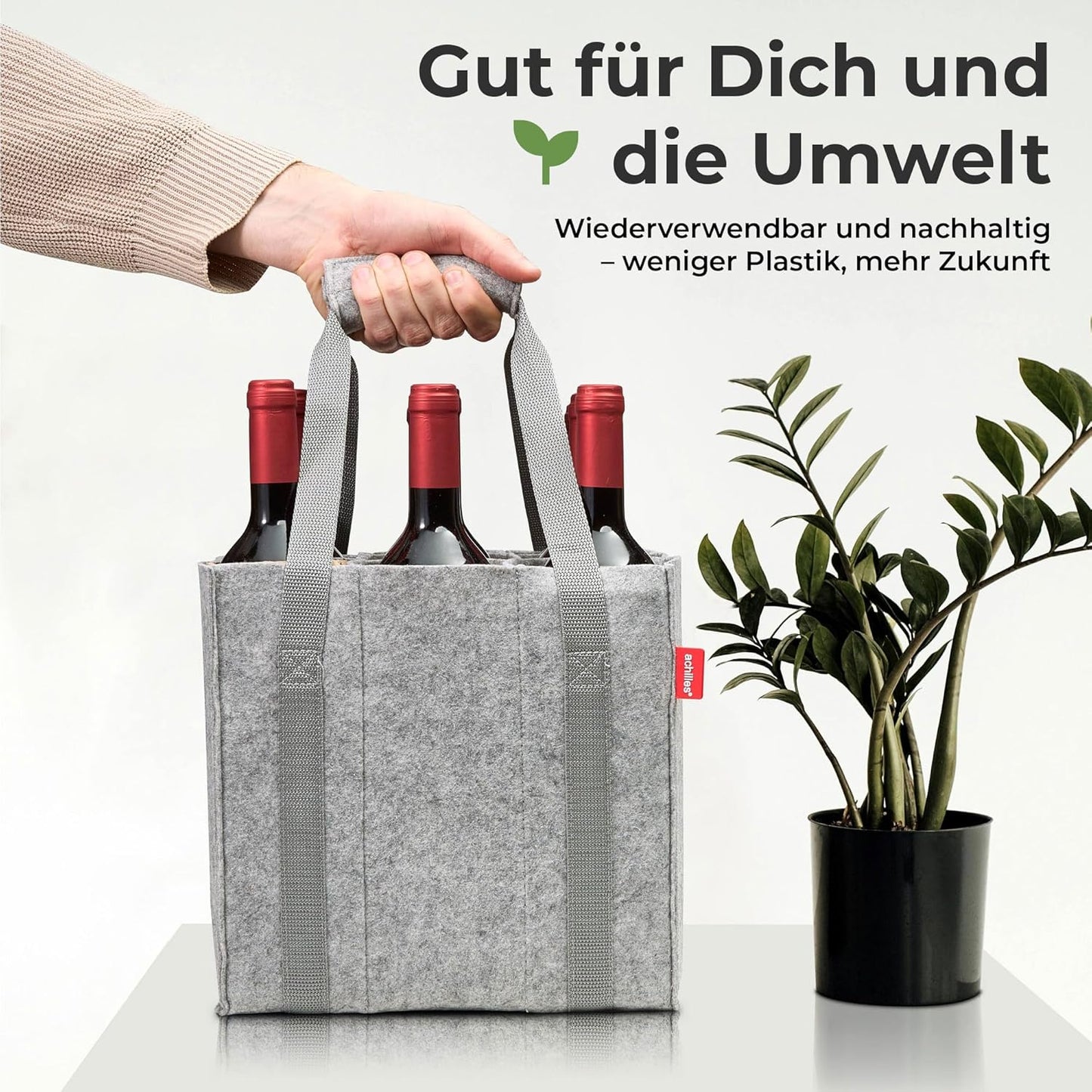 Flaschentasche, Für 9 Flaschen